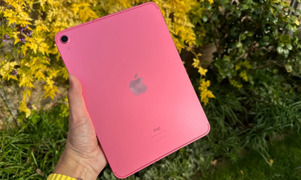 Pink iPad